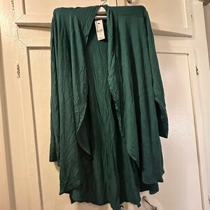 Lane Bryant Teal Cardigan